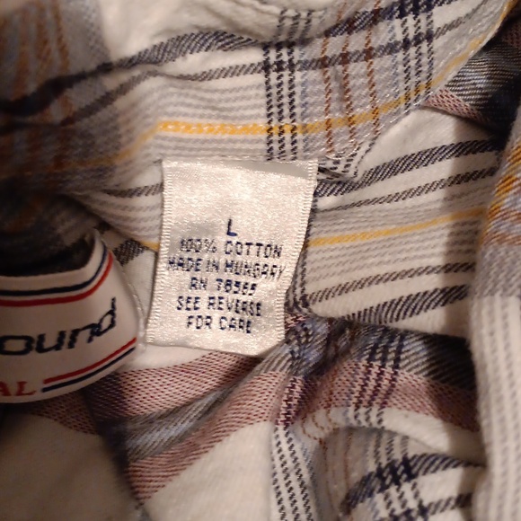 Plaid Button-Up Shirt - Picture 9 of 10